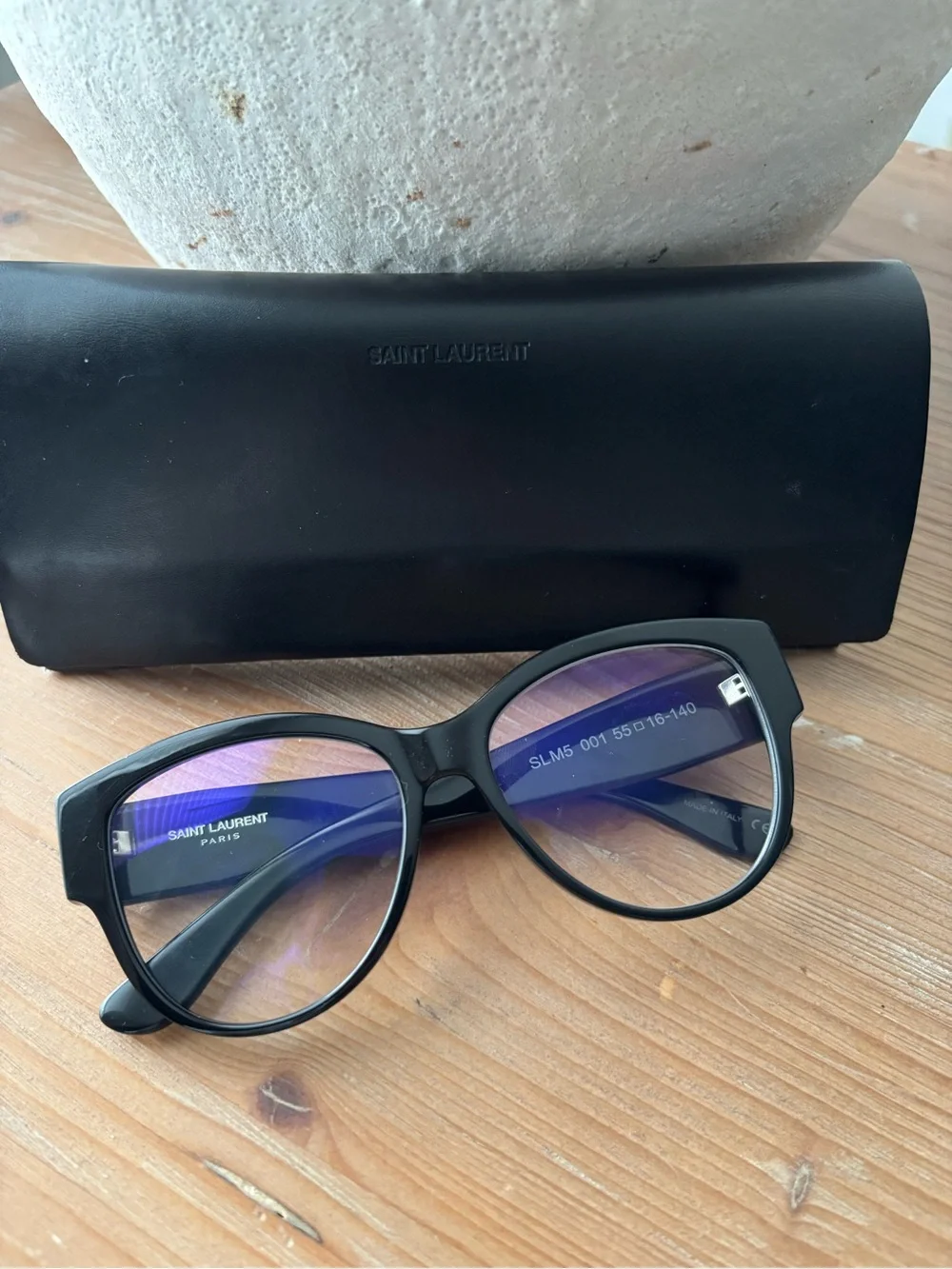 Saint Laurent Black Optical Glasses